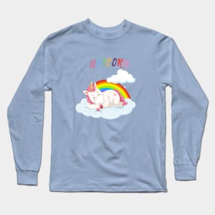 Rainbow Unicorn Lover Long Sleeve T-Shirt